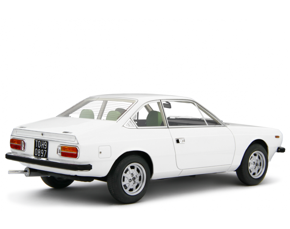 Lancia Beta Coupe 1.6  1.8 Bianco Saratoga 1973-75 scala 1:18 Laudoracing - 87404