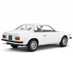 Lancia Beta Coupe 1.6  1.8 Bianco Saratoga 1973-75 scala 1:18 Laudoracing - 87404