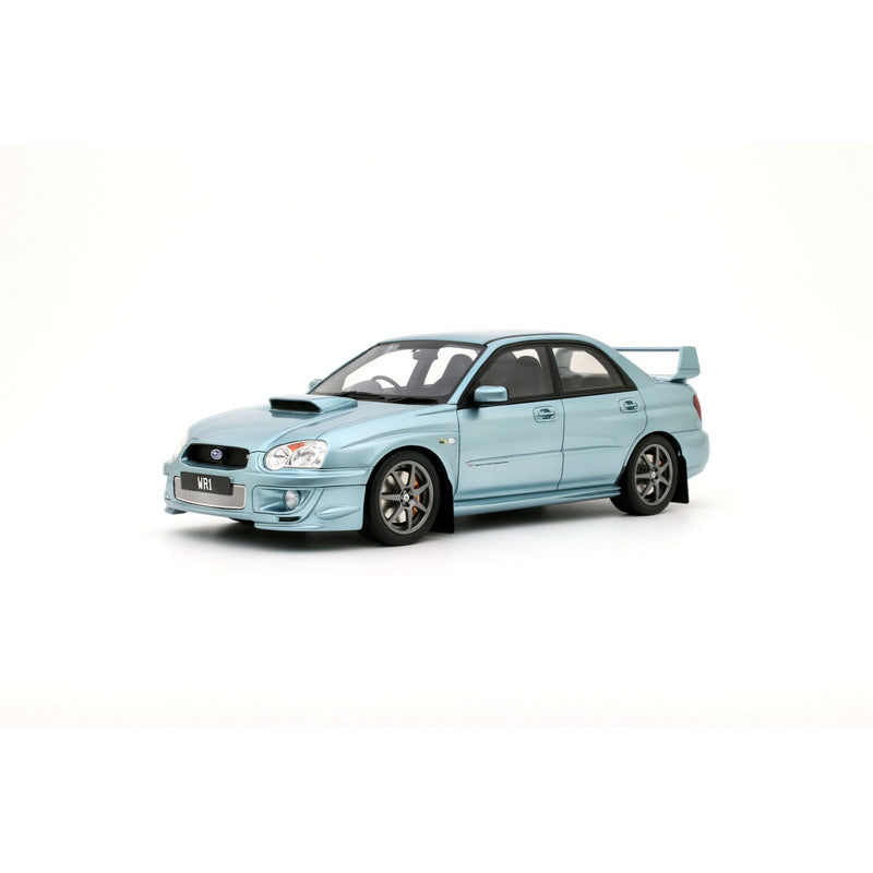 Subaru Impreza WRX Sti WR1 2003 P.Solberg Edition Ice Blue Metallic 1:18 - 87477
