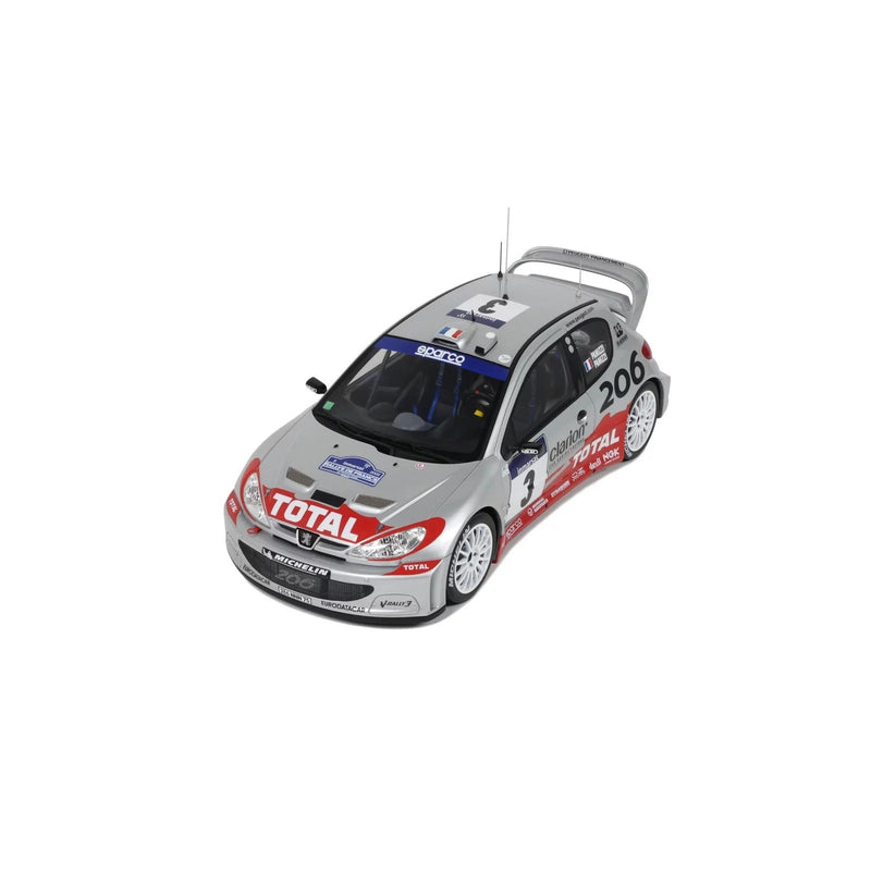 Peugeot 206 WRC Tour de Corse 2002 Gilles Panizzi - Hervé Panizzi 1:18 - 87492