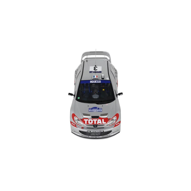 Peugeot 206 WRC Tour de Corse 2002 Gilles Panizzi - Hervé Panizzi 1:18 - 87495