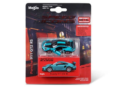 Porsche 911 991-2 GT2 RS Coupe 2017 Blue 1:64 - 87509