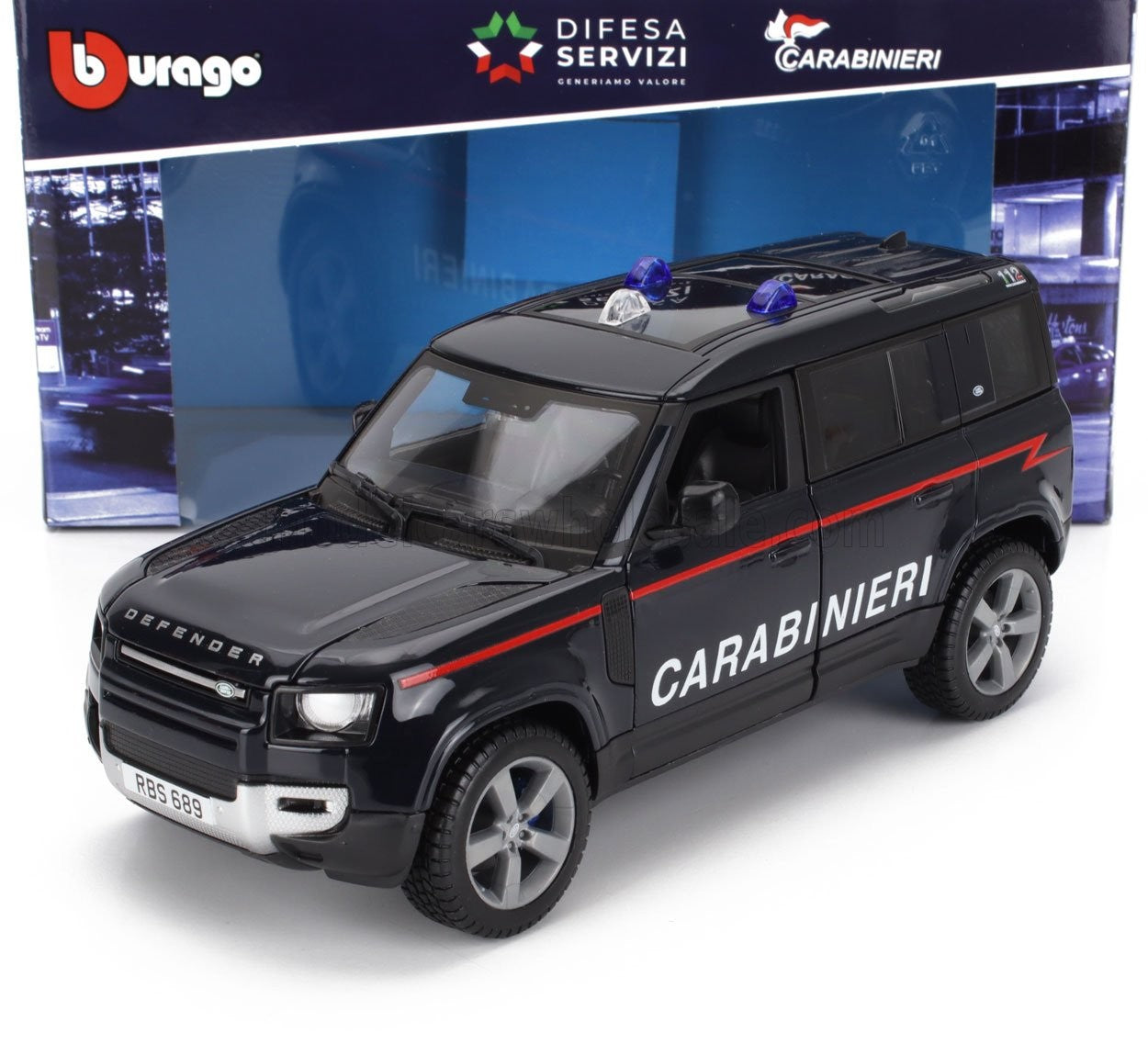 Land Rover Defender 110 anno 2022 Carabinieri 1:24 - 87515
