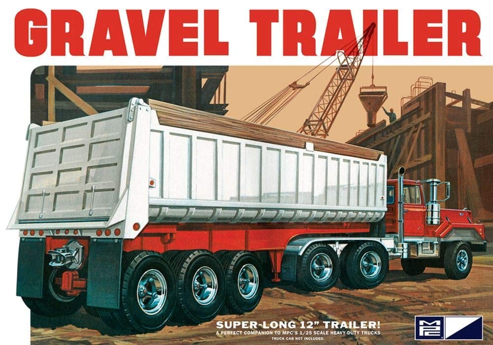 Gravel Trailer 3 axle - rimorchio ghiaia 1:25 - 8752