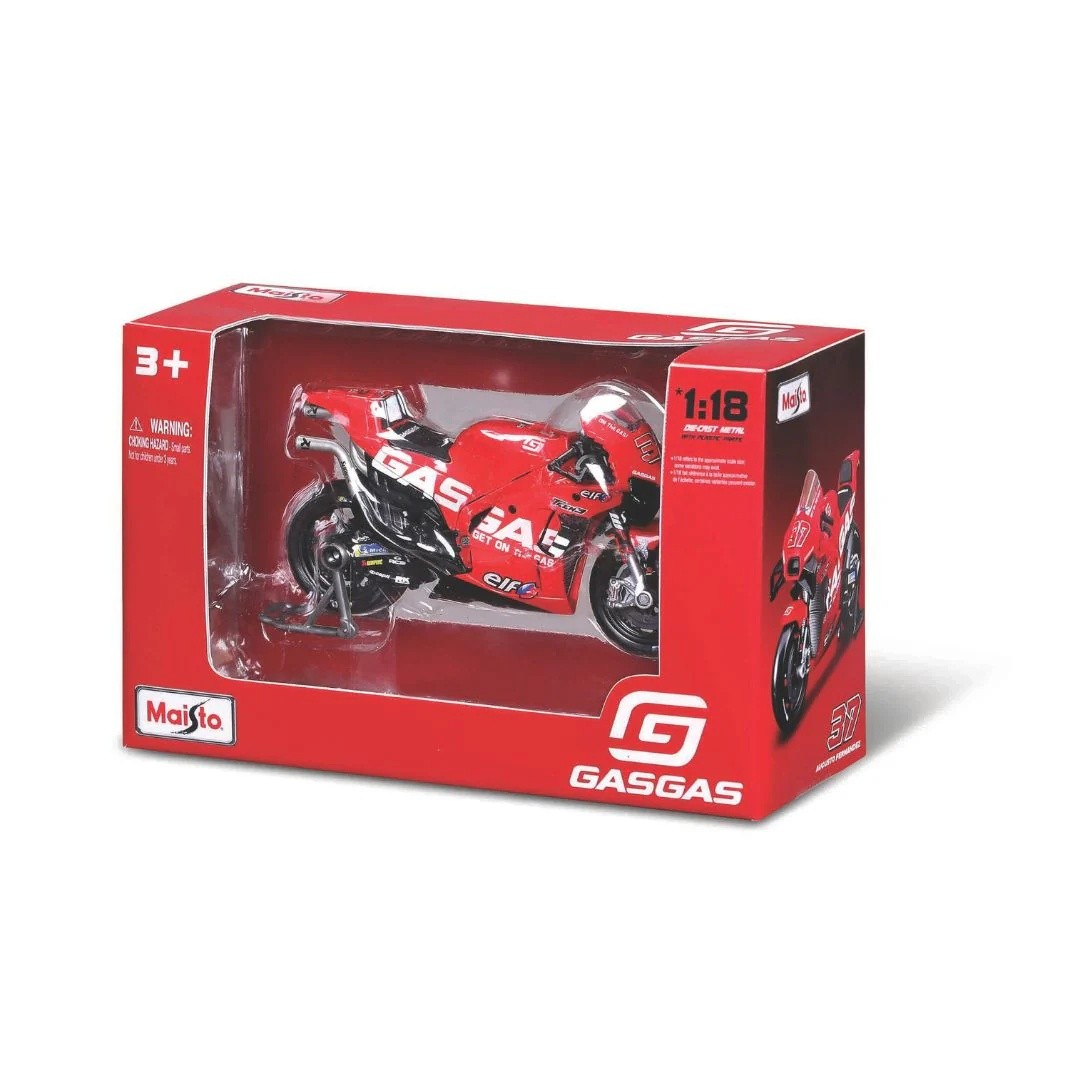 KTM RC16 GasGas Factory Tech3 Moto Gp 2023 Augusto Fernandez 1:18 - 87550