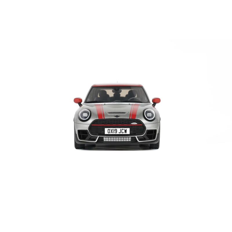 Mini Clubman (F54) JCW 2021 Melting Silver III Red Deco 1:18 - 87579