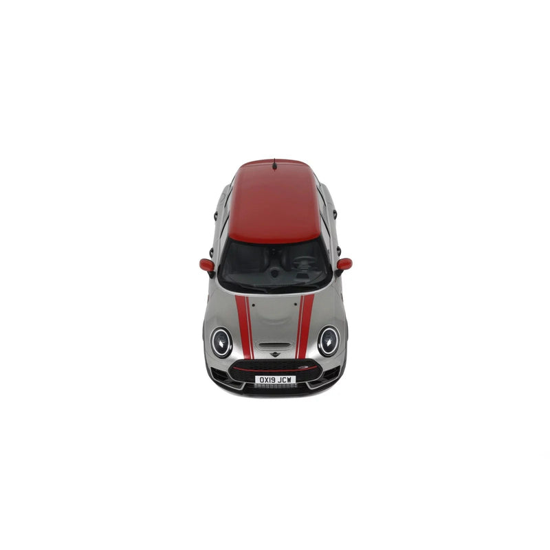 Mini Clubman (F54) JCW 2021 Melting Silver III Red Deco 1:18 - 87582