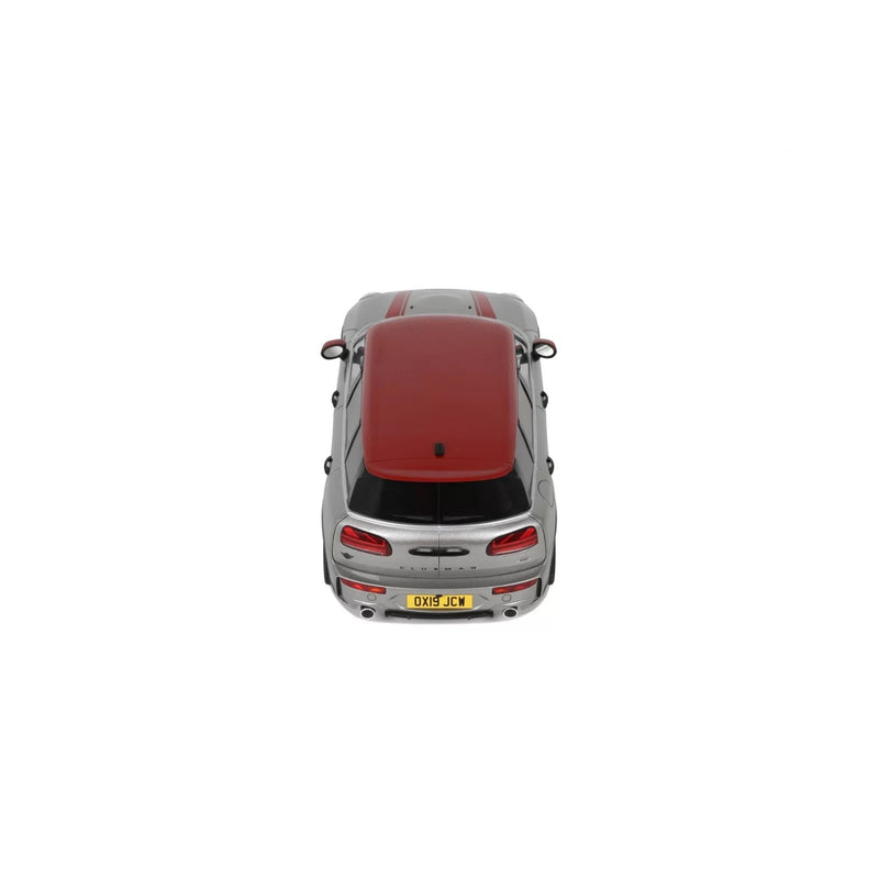 Mini Clubman (F54) JCW 2021 Melting Silver III Red Deco 1:18 - 87583