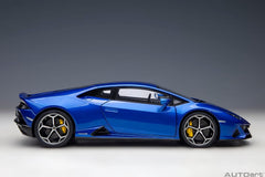 Lamborghini Huracan Evo 2019 Blu Nethuns 1:18 - 87602