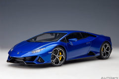 Lamborghini Huracan Evo 2019 Blu Nethuns 1:18 - 87603