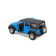 Jeep Wrangler Unlimited Sport 2015 Blue 1:24 - 87665