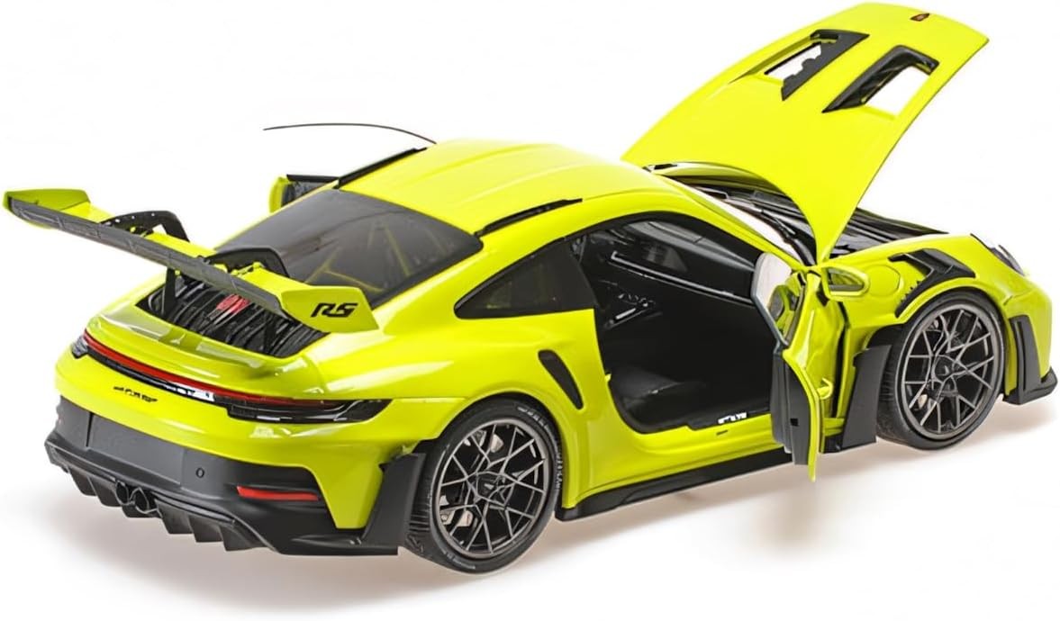 Porsche 911 GT3 RS 2023 Acid Green with Black Wheels 1:18 - 87670