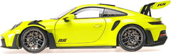 Porsche 911 GT3 RS 2023 Acid Green with Black Wheels 1:18 - 87671
