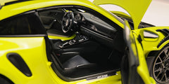 Porsche 911 GT3 RS 2023 Acid Green with Black Wheels 1:18 - 87673