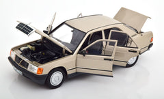 Mercedes-Benz 190 E 2.3 16V 1984 Smoke Silver Metallic 1:18 - 87675