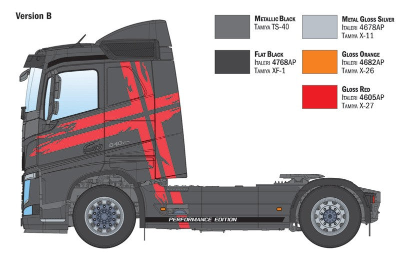 Volvo FH Low Roof kit 1:24 - 87713