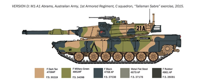 M1A1 Abrams War Thunder Kit 1:35 - 87728