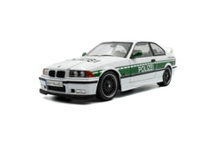 BMW M3 (E36) Coupé Drift Polizei 1991 White Green 1:18 Solido - 87805