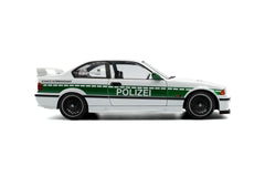 BMW M3 (E36) Coupé Drift Polizei 1991 White Green 1:18 Solido - 87810