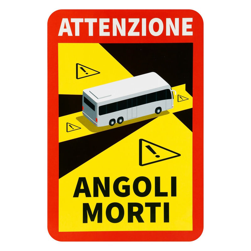 Contrassegno Adesivo Angoli morti 1 pz - Autobus ITA - 87863
