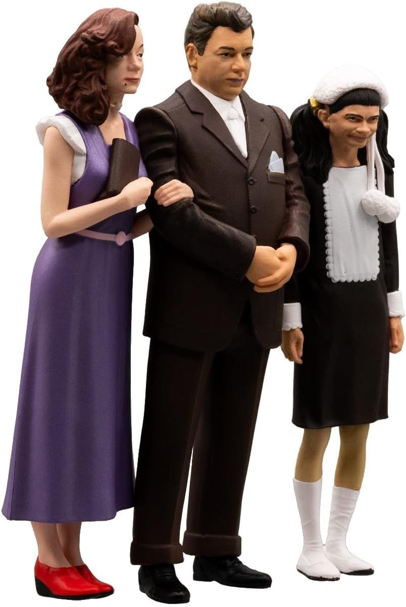 Fantozzi La Famiglia Ugo, Pina e Mariangela Cinemini Servili Auguri Edition Infinite Statue pvc 10cm-h - 88063