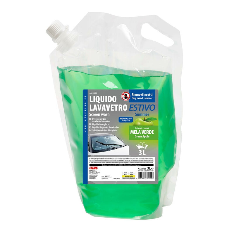 Liquido Lavavetro Estivo pronto all'uso 3000 ml Mela verde - 88092
