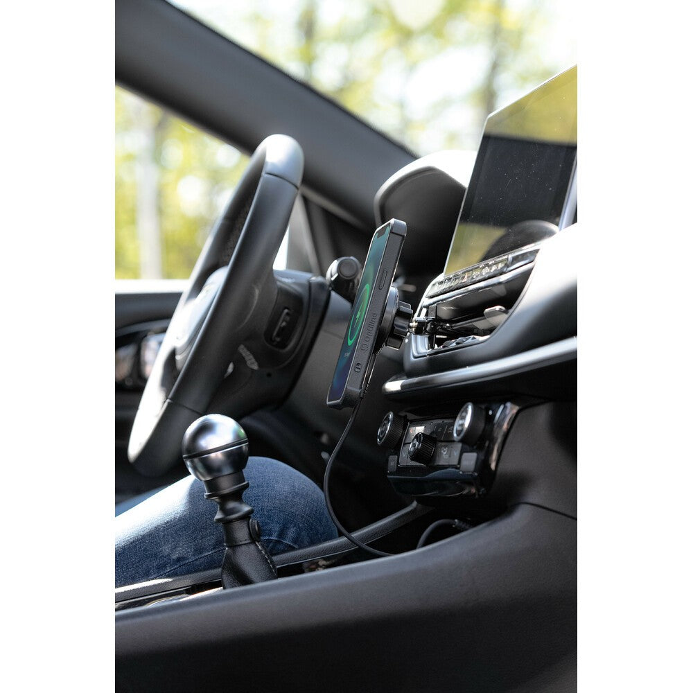 Mag Wireless Airvent Porta telefono magnetico per bocchetta d’aerazione con ricarica wireless - 88128