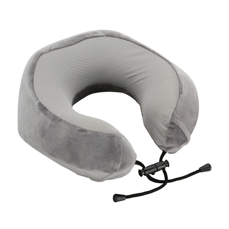 Neck-Luxe Cuscino per collo ergonomico da viaggio Grigio - 88144