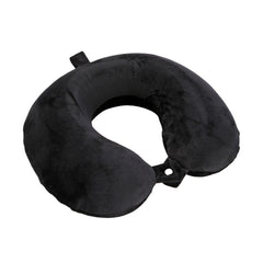Memory-Wrap Cuscino per Collo in Memory Foam da viaggio Nero - 88159