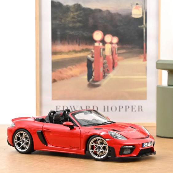 Porsche 718 Spyder RS 2023 Guards Red 1:18 - 88194