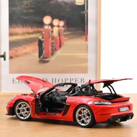 Porsche 718 Spyder RS 2023 Guards Red 1:18 - 88196