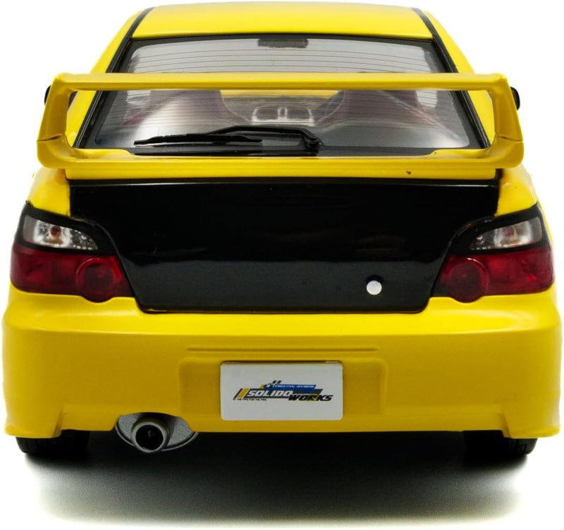 Subaru Impreza WRX STI 2003 Streetfighter Yellow 1:18 Solido - 88220