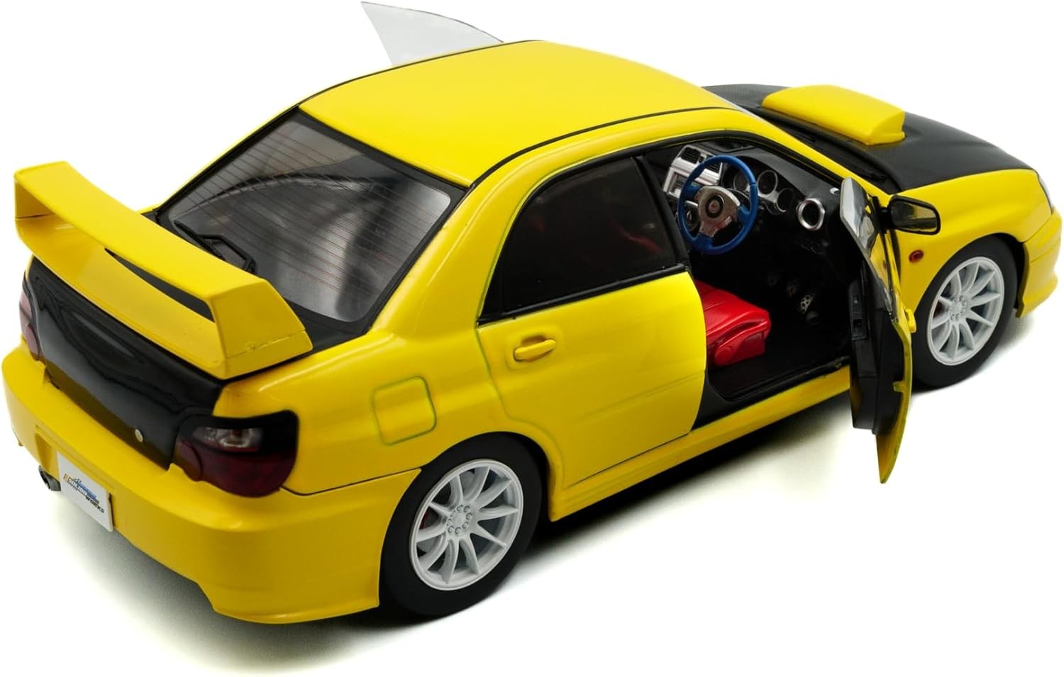 Subaru Impreza WRX STI 2003 Streetfighter Yellow 1:18 Solido - 88221