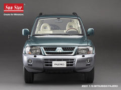 Mitsubishi Pajero 3.5L V6 (V73) 2006 Green Metallic 1:18 - 88237