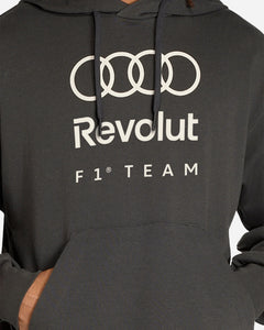 Audi Revolut F1 Team 2026 Felpa DNA Con Cappuccio Utility Black-4