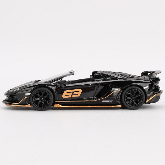 Lamborghini Aventador SVJ 63 Roadster Nero Aldebaran 1:64 - 88319