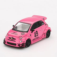 Abartth 595 LB-WORKS x Abas Works Pink 1:64 - 88321