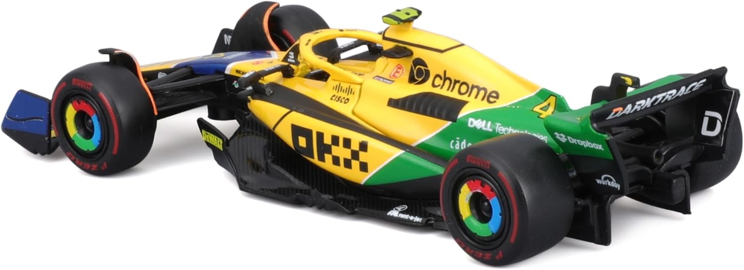 McLaren MCL38 4th Monaco GP F1 2024 Lando Norris 1:43 No Driver - 88351