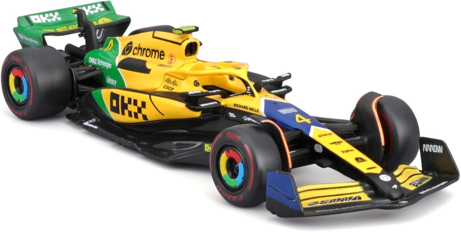 McLaren MCL38 4th Monaco GP F1 2024 Lando Norris 1:43 No Driver - 88352