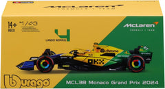 McLaren MCL38 2nd Monaco GP F1 2024 Oscar Piastri 1:43 - 88379