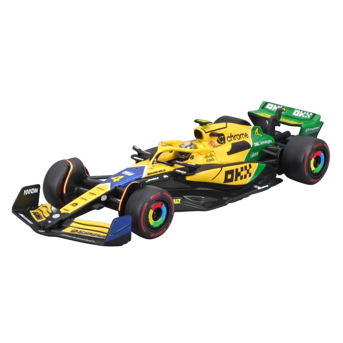 McLaren MCL38 4th Monaco GP F1 2024 Lando Norris 1:43 - 88380