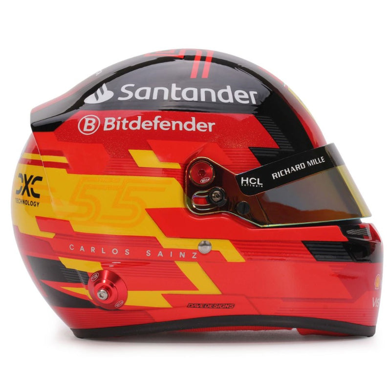 Carlos Sainz Jr. Casco Bell Ferrari SF-24 Formula 1 2024  1:2 - 88402