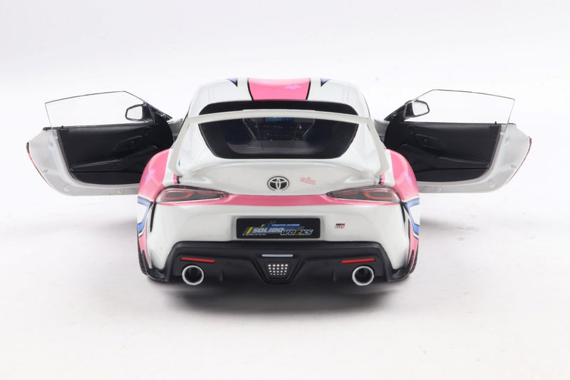 Toyota GR Supra 2024 Solido Works Itasha 1:18 - 88467
