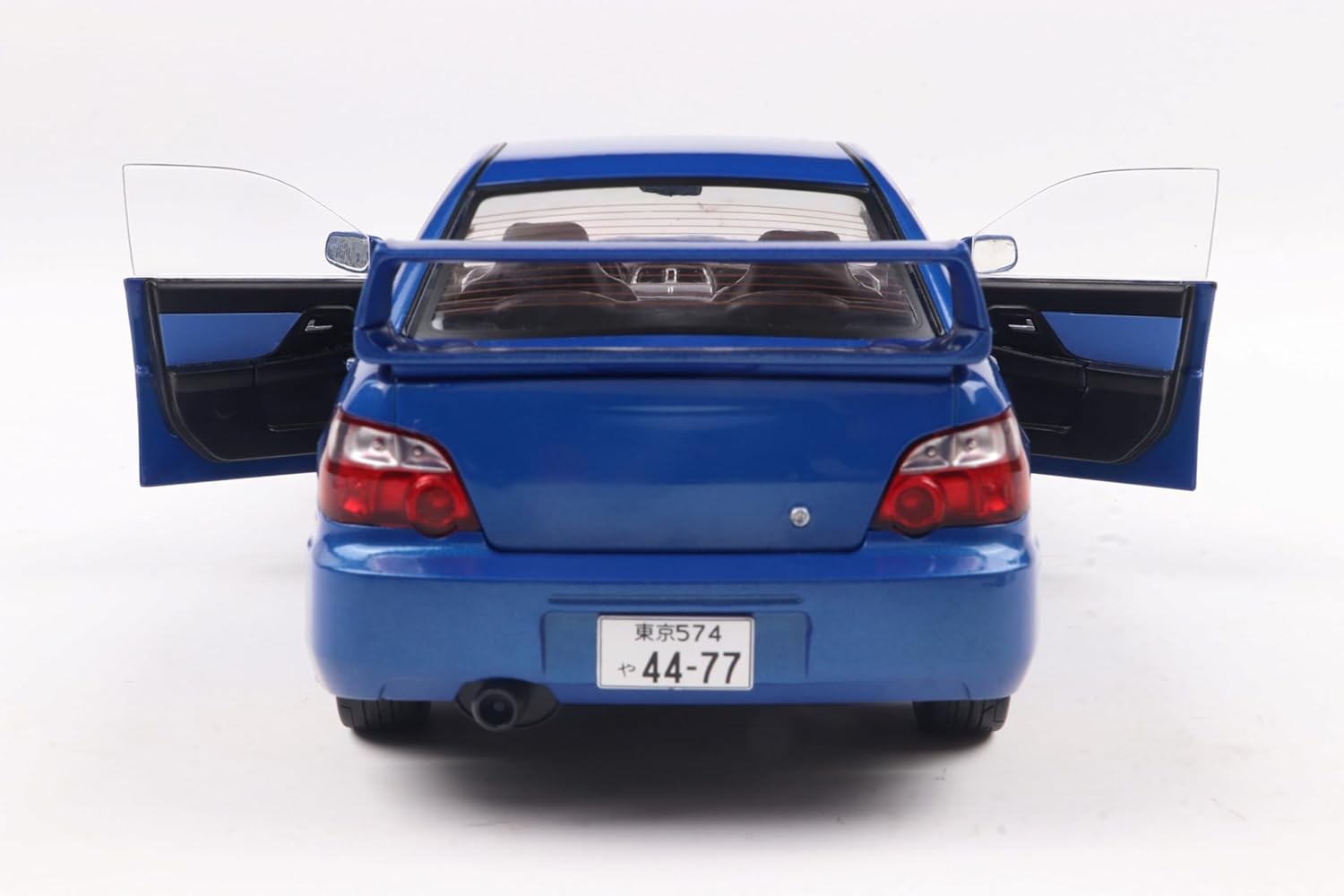 Subaru Impreza WRX STI 2003 sonic blue 1:18 Solido - 88523
