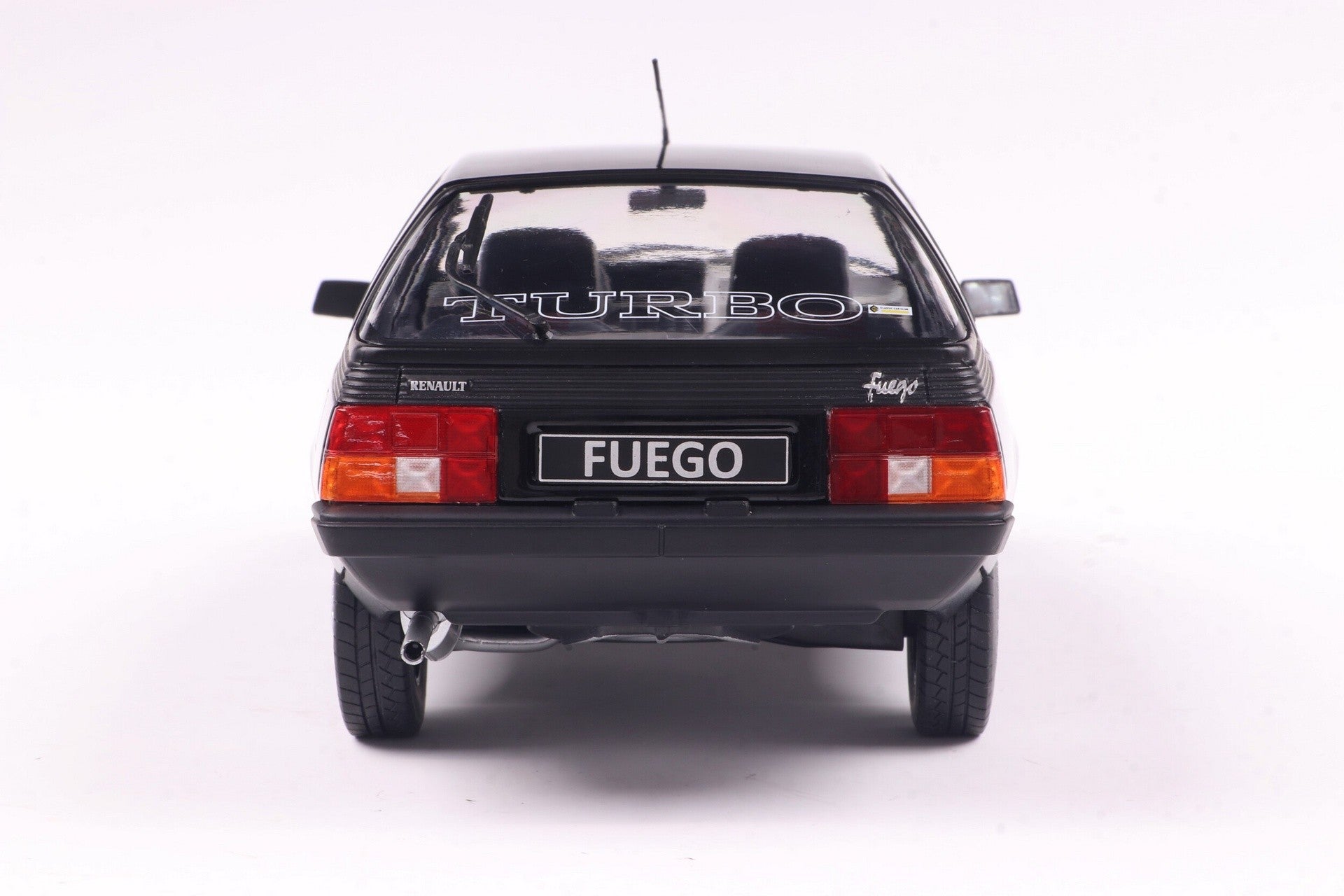 Renault Fuego Turbo 1980 Black 1:18 - 88529
