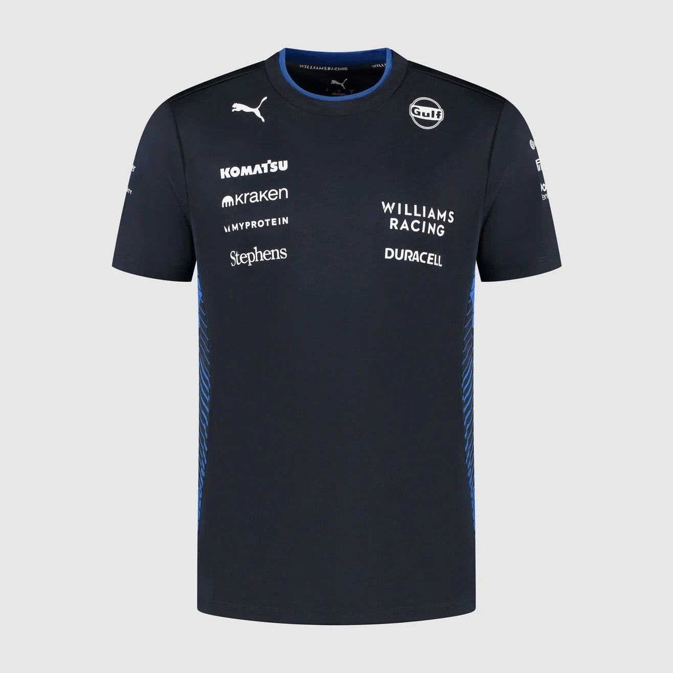 Williams Racing F1 2025 T-Shirt Puma Blu Navy - 88539