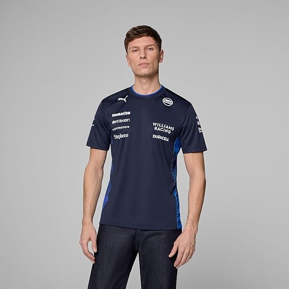 Williams Racing F1 2025 T-Shirt Puma Blu Navy - 88542