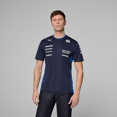 Williams Racing F1 2025 T-Shirt Puma Blu Navy - 88542