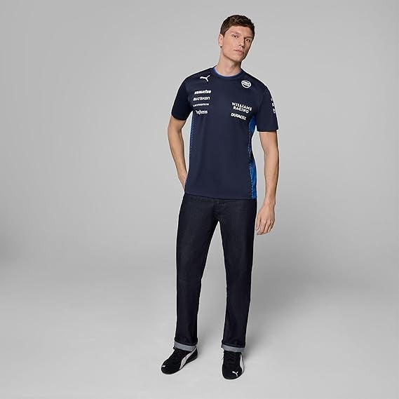 Williams Racing F1 2025 T-Shirt Puma Blu Navy - 88543