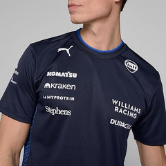 Williams Racing F1 2025 T-Shirt Puma Blu Navy - 88544